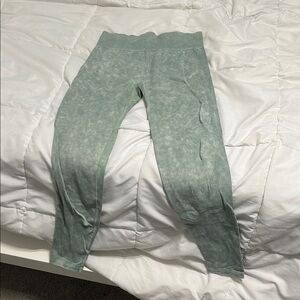 Womens Green Leggings